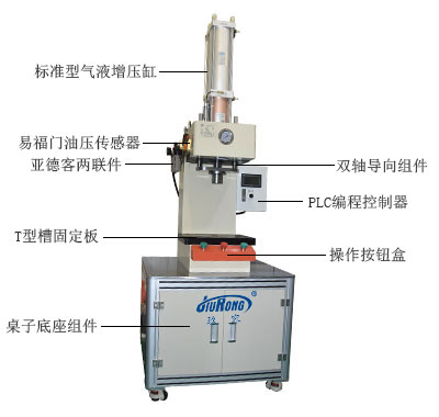 10噸氣液增壓缸沖床 10噸氣液增壓缸沖床